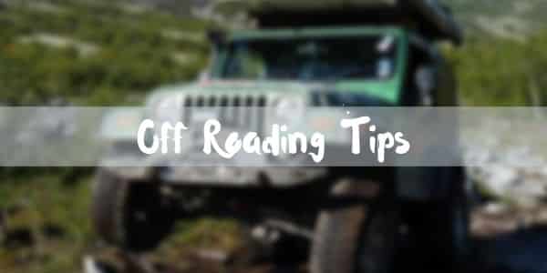 off roading tips
