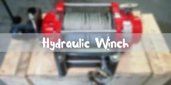 what is a hydraulic winch how does it works