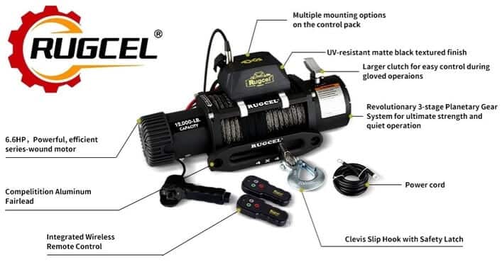winch for truck features