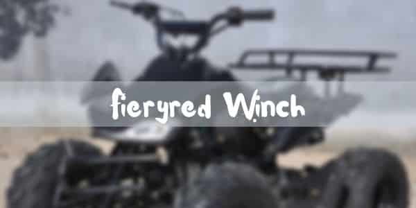 Fieryred winch review