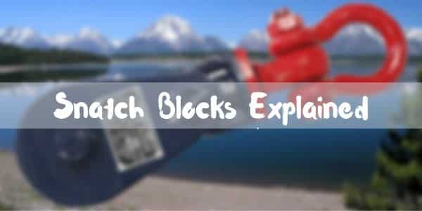 snatch blocks explained