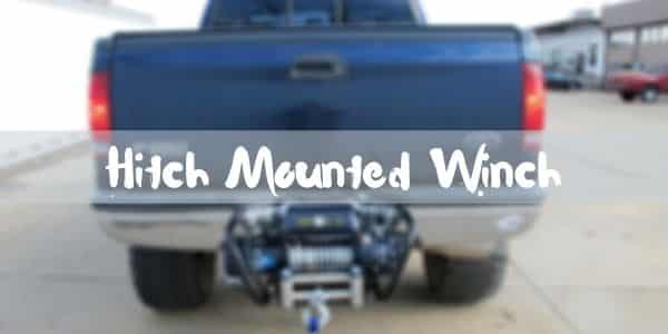 hitch mounted winch