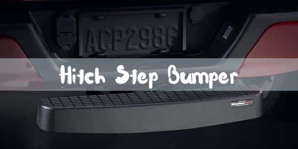 hitch step bumper