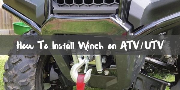 How to install a winch on atv utv
