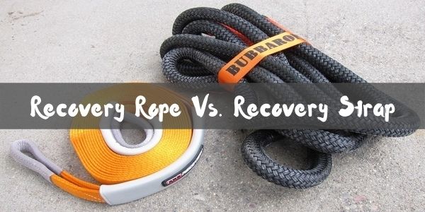 Recovery Rope Vs. Recovery Strap