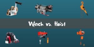 Winch vs hoist difference