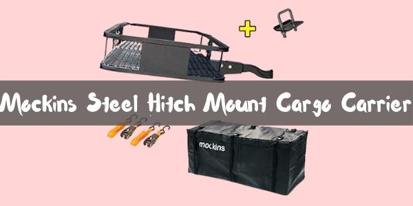 Mockins Steel Hitch Mount Cargo Carrier